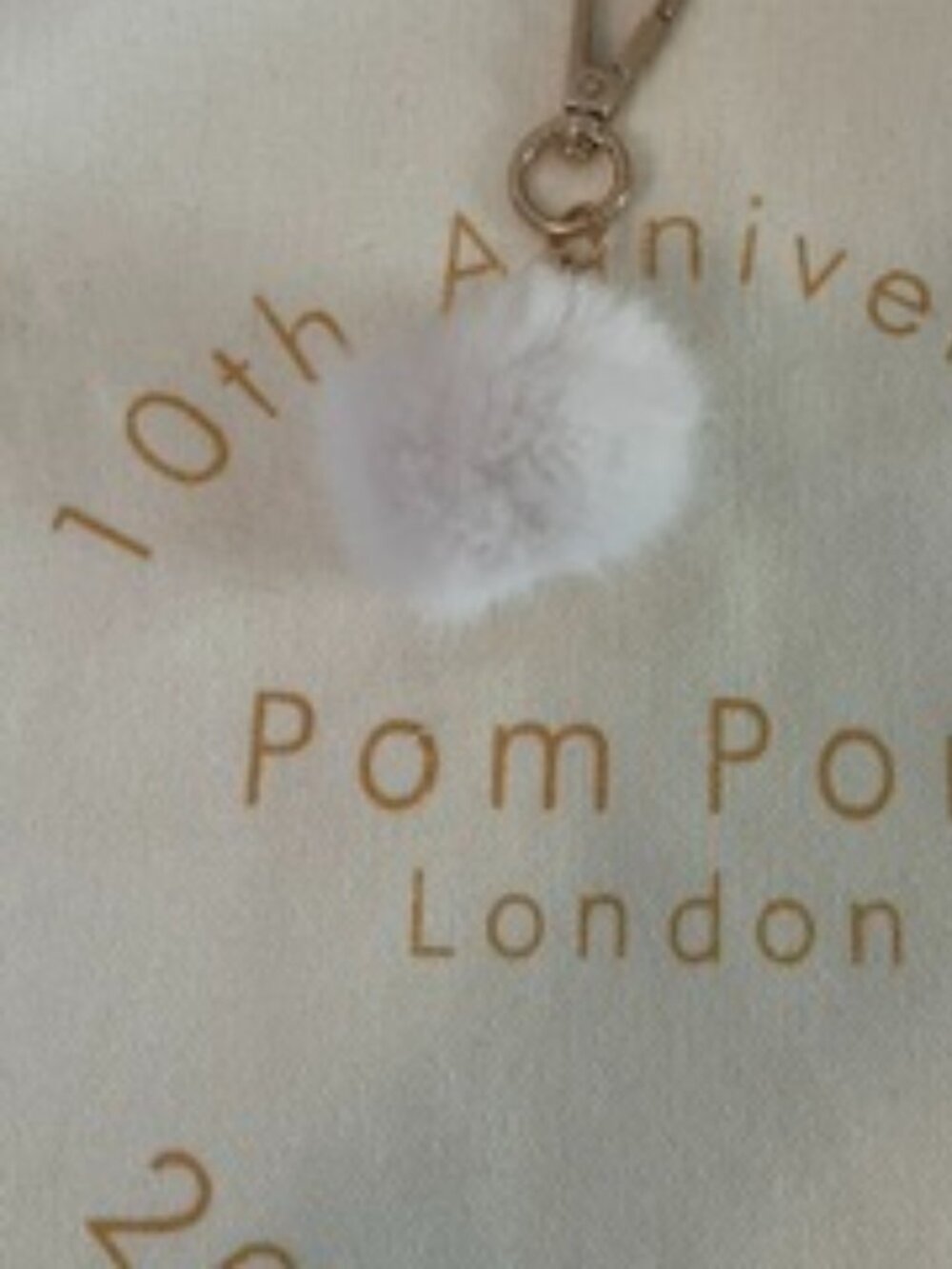 Pom Pom London Original Bag Gold Metallic - Picture 10 of 11